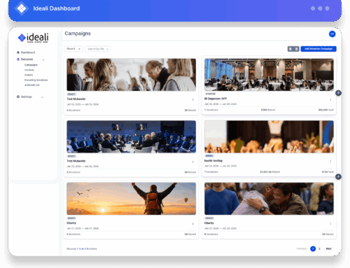 Why you should use Ideali for Donation Management