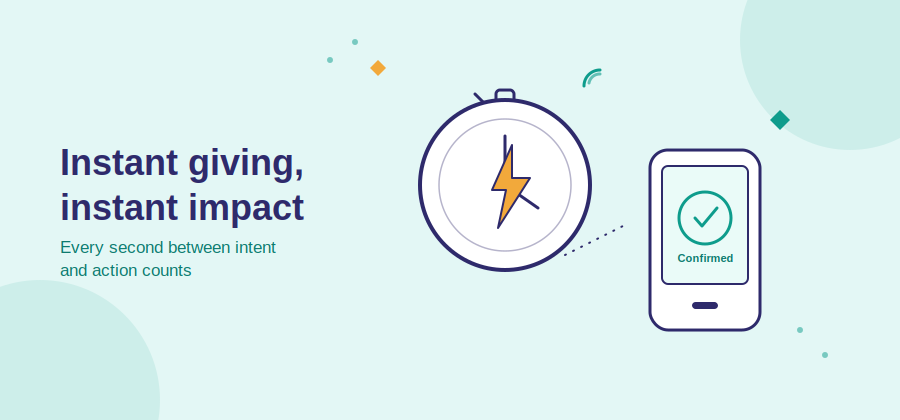 How Instant Transactions Improve Donor Experience